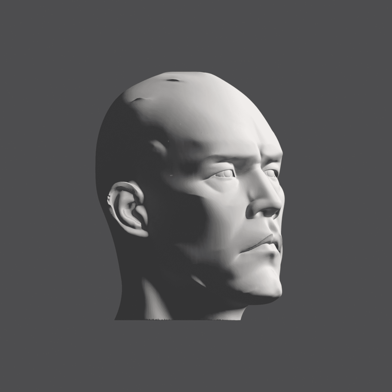 Head lighting reference, volume 1, one head turning through all sixteen yaws under one light