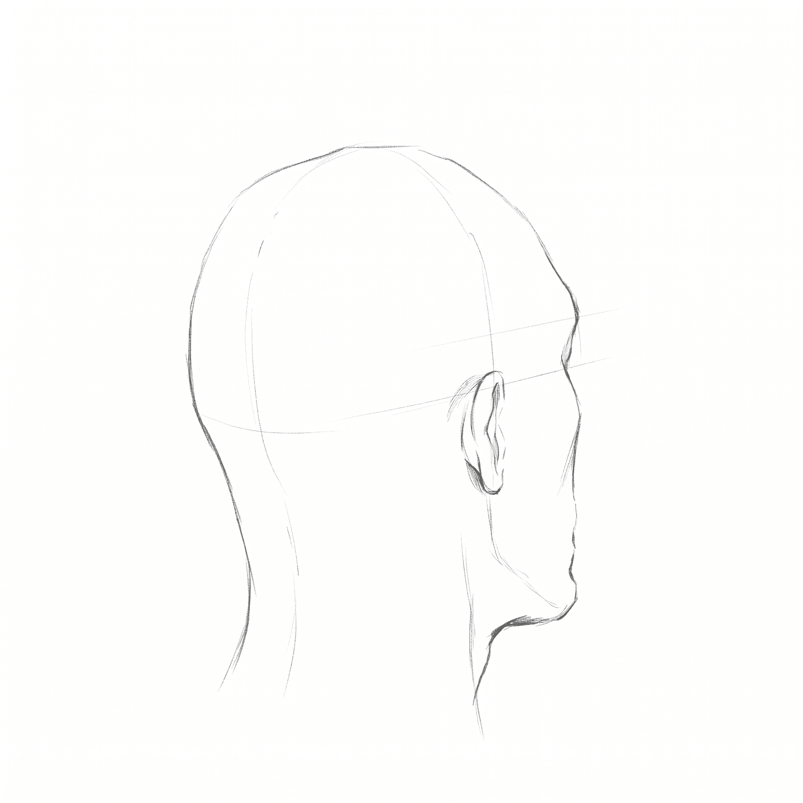 Head rotation volumes 1 and 2 at 135 degrees